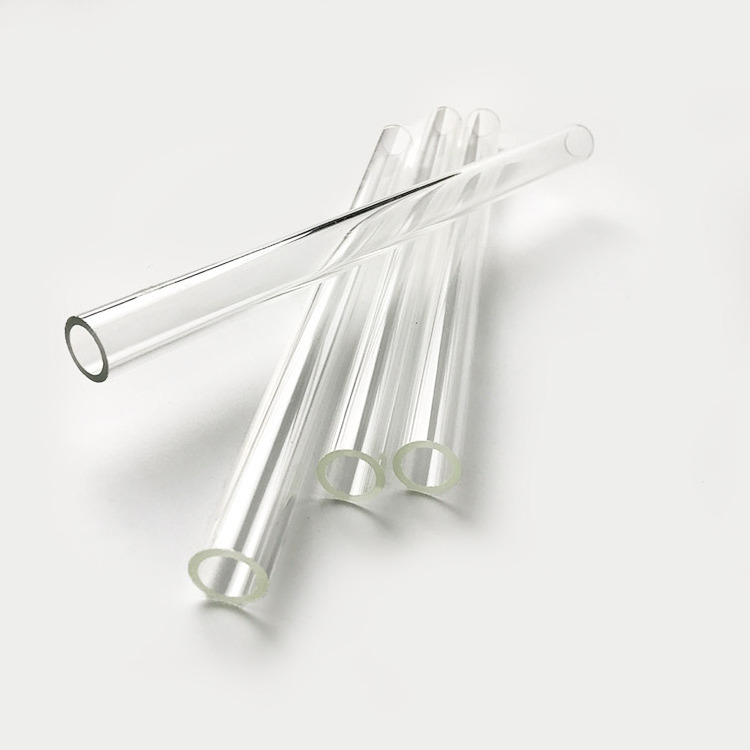 Fortune Wholesale High Quality Clear Red Borosilicate Glass Tube Multipurpose Glass Tube