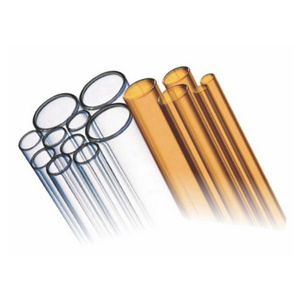 Newest design top quality pharmaceutical glass water tube pipe heat resistance colored glass tubing