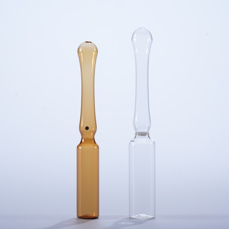 Fortune clear amber glass bottles pharmaceutical ampoule ampoules serum vitamin c Type I Vial Ampule for Injection