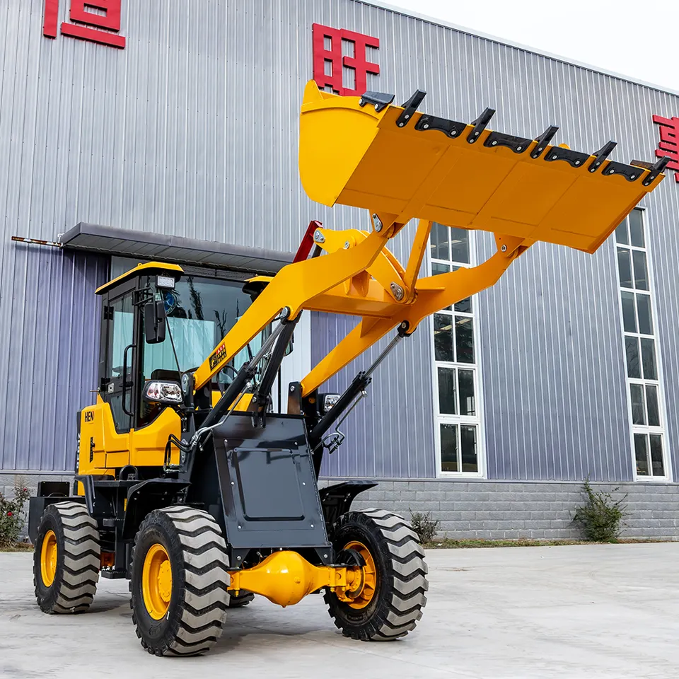 Chinese Mini Wheel Loader Diesel 4x4 3 Ton 2 Ton 1 Ton Small Mini Wheel Loader