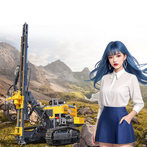 Hengwang 260m 360m 460m 560m crawler type borehole water well drilling machine rig mine drilling rig