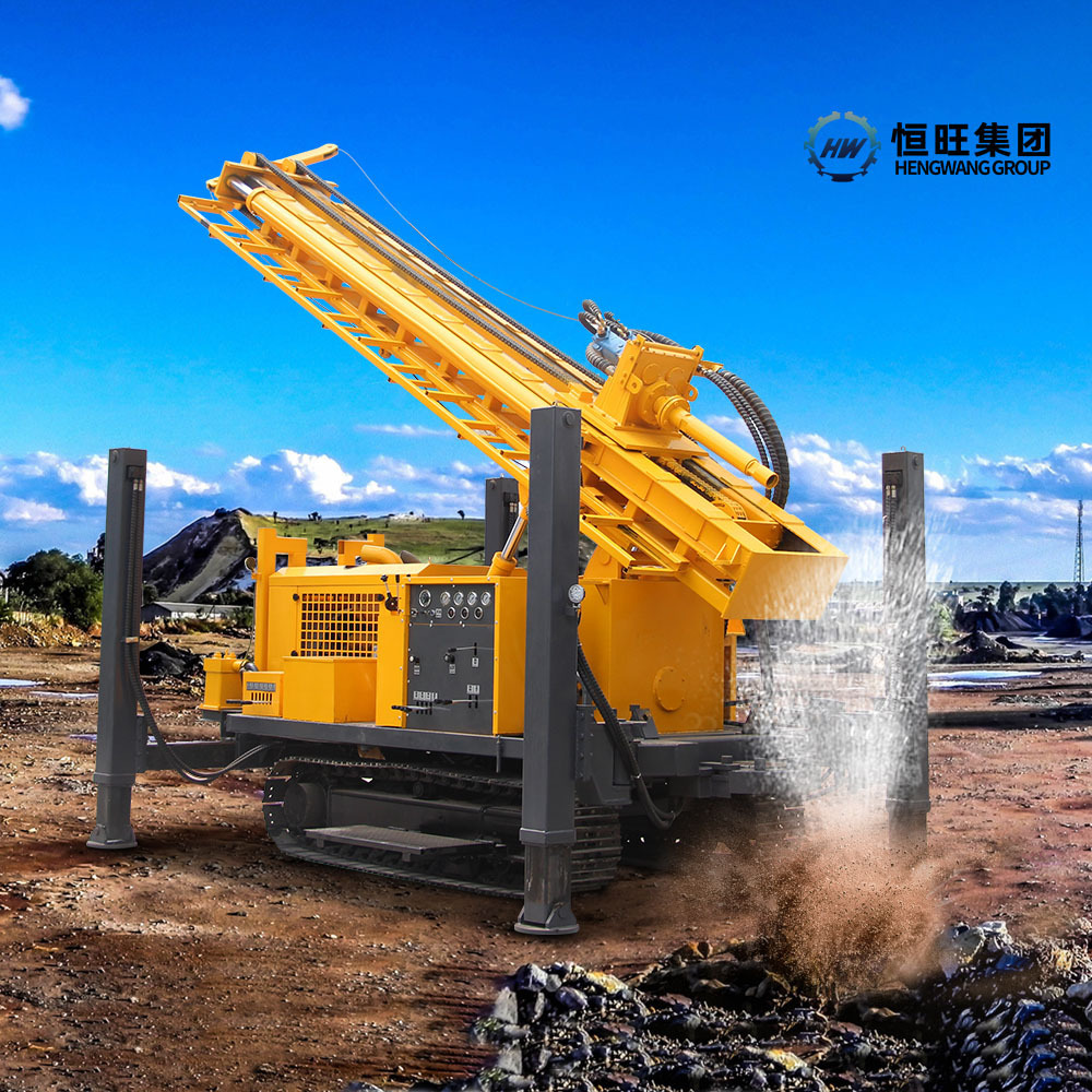 450m Diesel Water Wells Drilling Hengwang Rock and Soil Drilling Rig Machine portable water well drilling rigs for sale