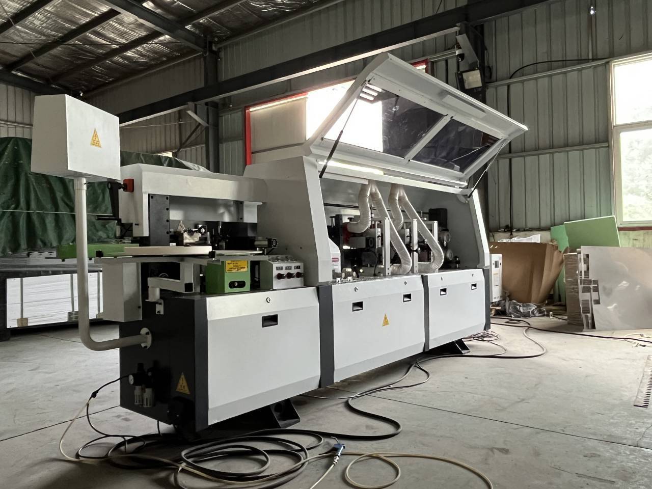 Automatic Glue China Multifunction Trimming Edge Bander Pre-Milling Edging Machine PVC Edge Banding