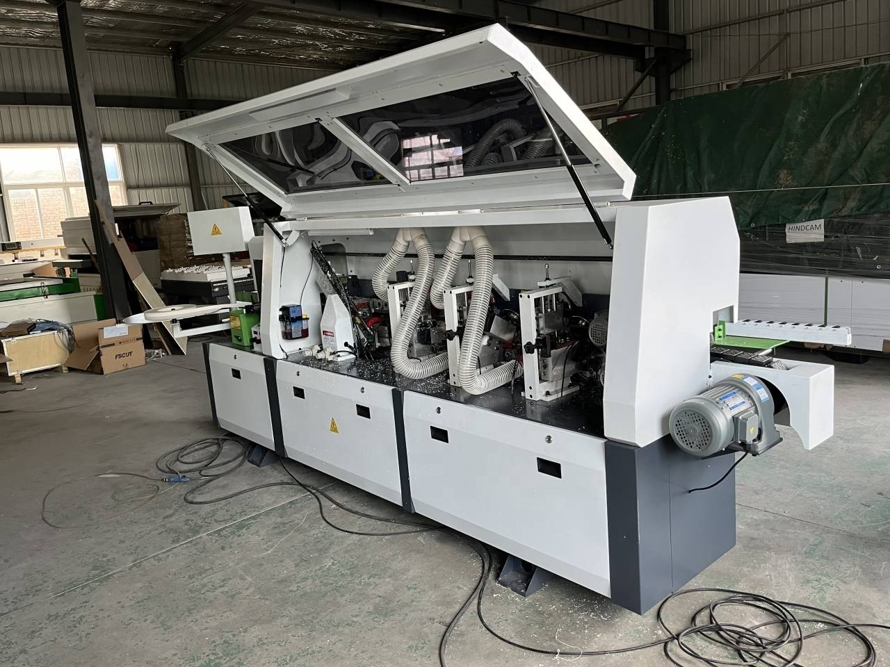 Automatic Glue China Multifunction Trimming Edge Bander Pre-Milling Edging Machine PVC Edge Banding