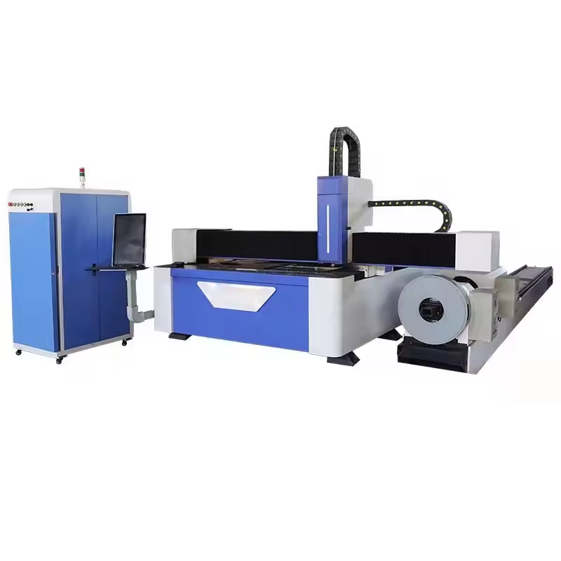 Hot 1000w 1500w 2000w 3000w CNC Full Enclosed 3015 3KW-12KW Max Raycus Laser Source Metal Fiber Laser Cutting Machine