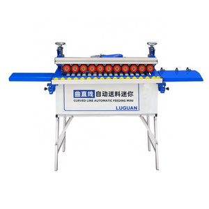 Automatic edge banding machine Small wood-based panel machine with pre-milling and trimming