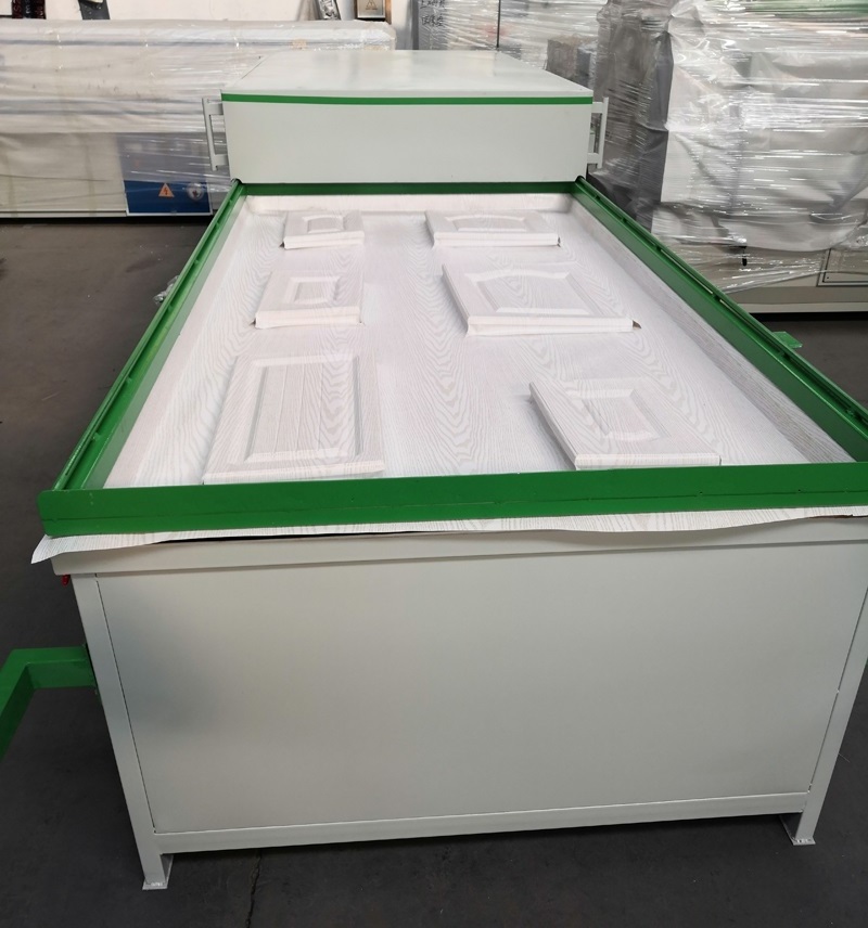 Vacuum Press Veneer Vacuum Membrane 3d Pvc Wall Panel Vacuum Forming Machine With Single Table