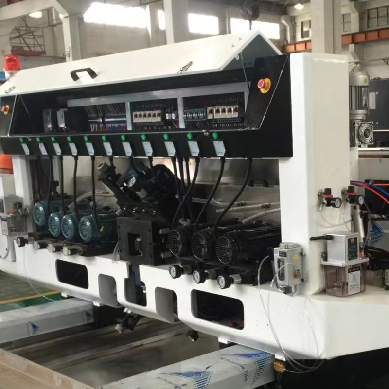 4200x2500mm High Speed Glass Double Edger Machine Glass Double Edging Machine Production Line