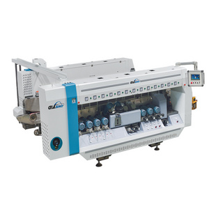 4200x2500mm High Speed Glass Double Edger Machine Glass Double Edging Machine Production Line