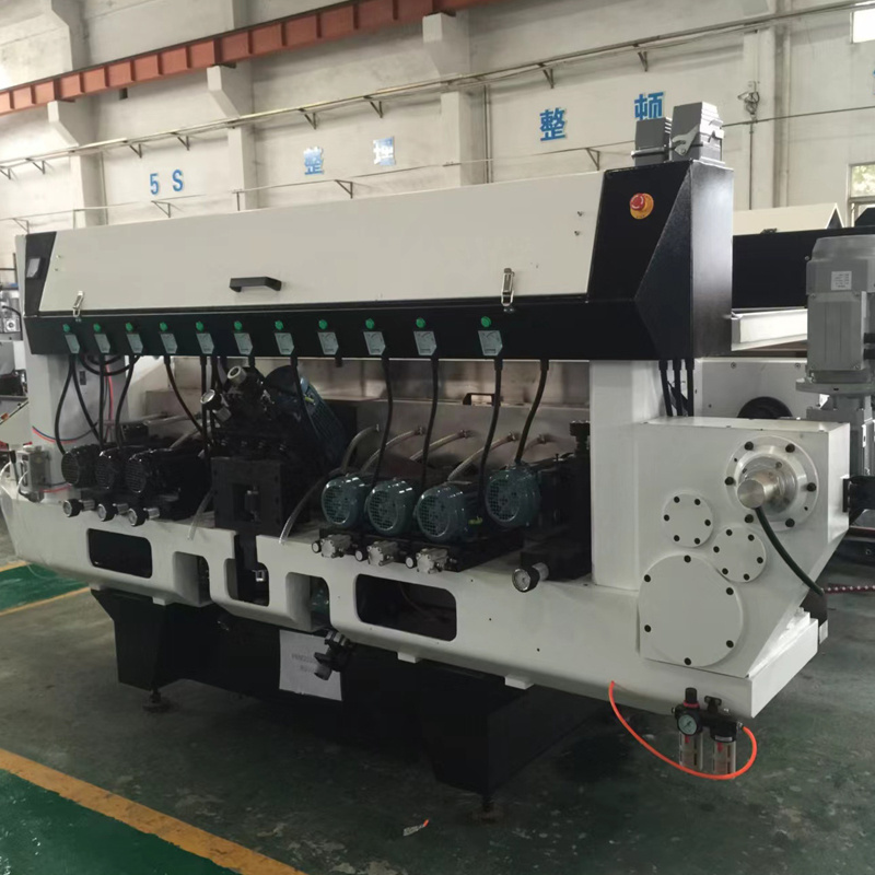 4200x2500mm High Speed Glass Double Edger Machine Glass Double Edging Machine Production Line