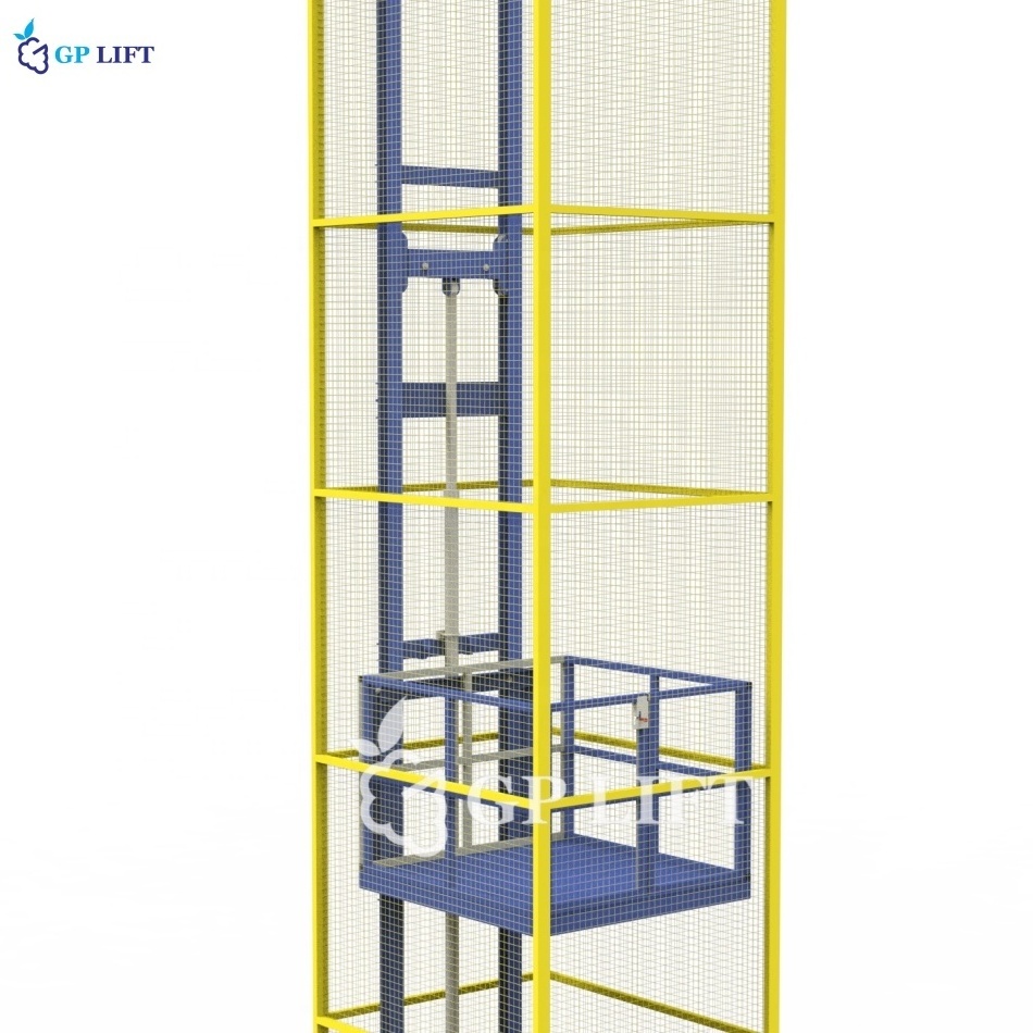 Freight Elevator Price For Sale Industrial Home Cargo Elevator one floor cargo lift