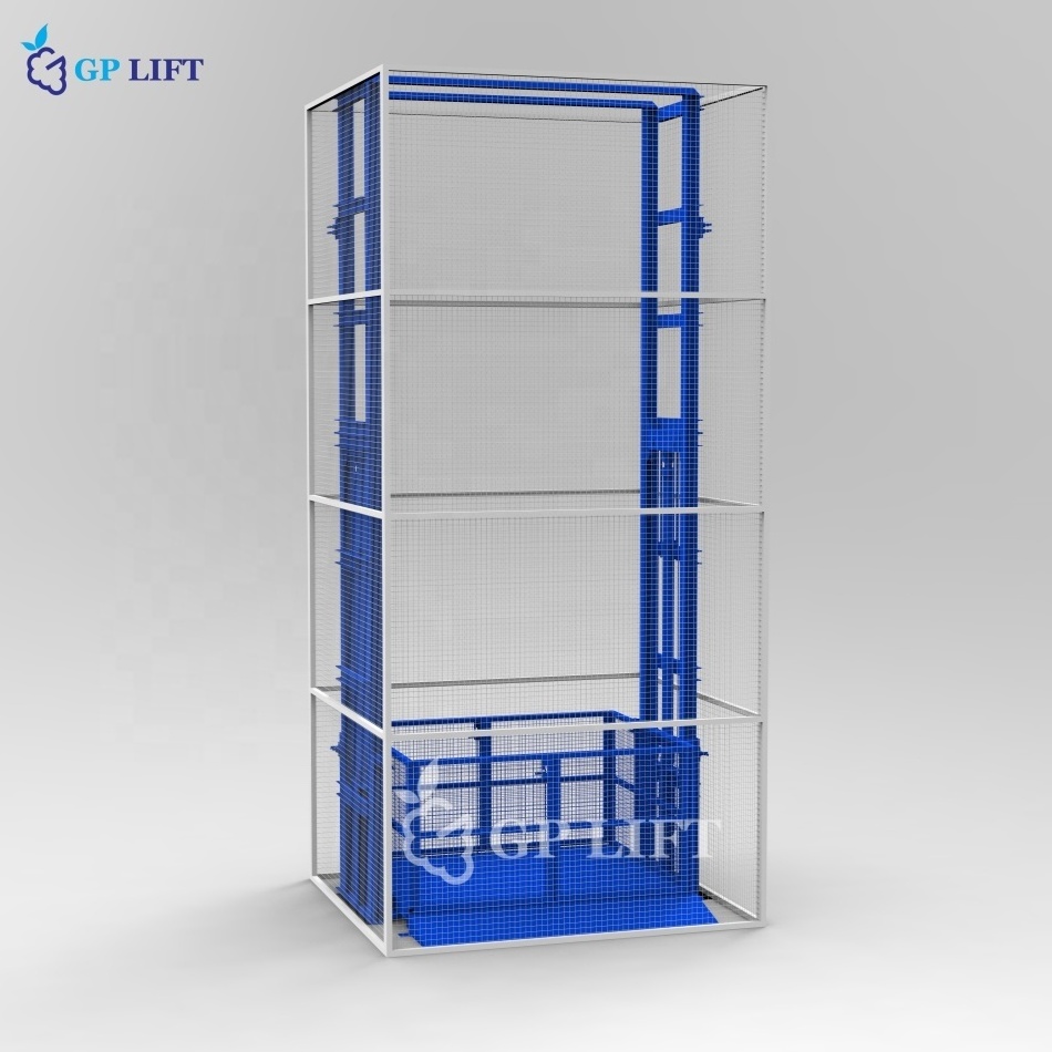 Customizable Electric Small Goods Lift Lift Chain Cargo Lift Prima Villa Freight Elevator