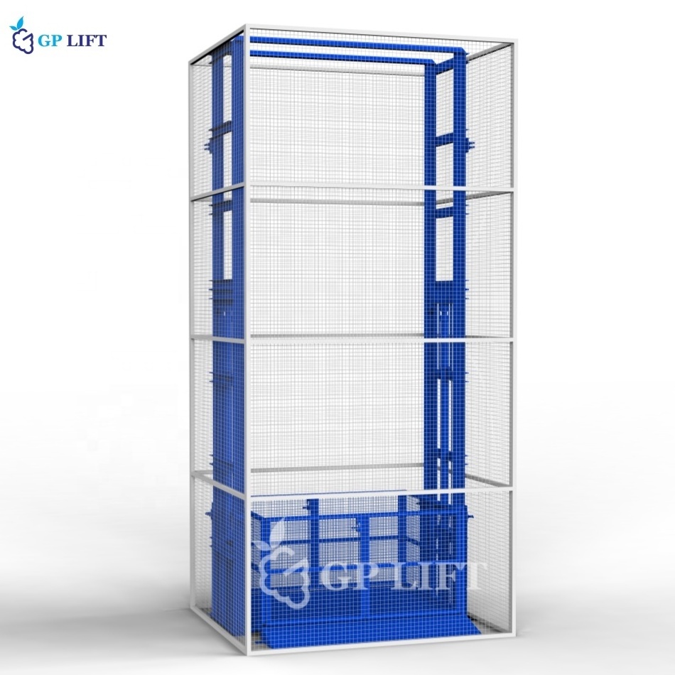 Freight Elevator Price For Sale Industrial Home Cargo Elevator one floor cargo lift