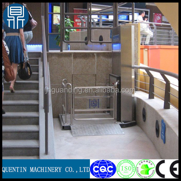 Hydraulic wheelchair lift for disabled person / stair lift chair / chair stair lift