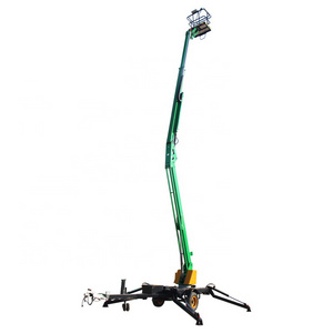 8m 10m 12m 14m 16m tracteur articule telescopic boom cleaning machine  lifters haulott boom lift solid tyre