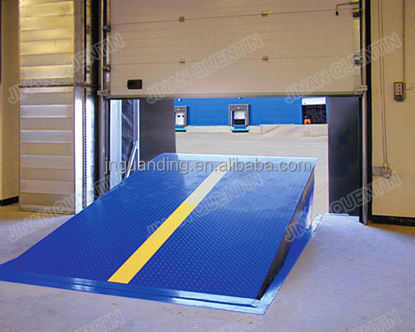 High Quality Stationary Hydraulic Container Loading Ramp Adjustable Yard Dock Leveler For Warehouse Price