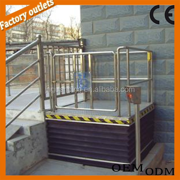 Hydraulic wheelchair lift for disabled person / stair lift chair / chair stair lift