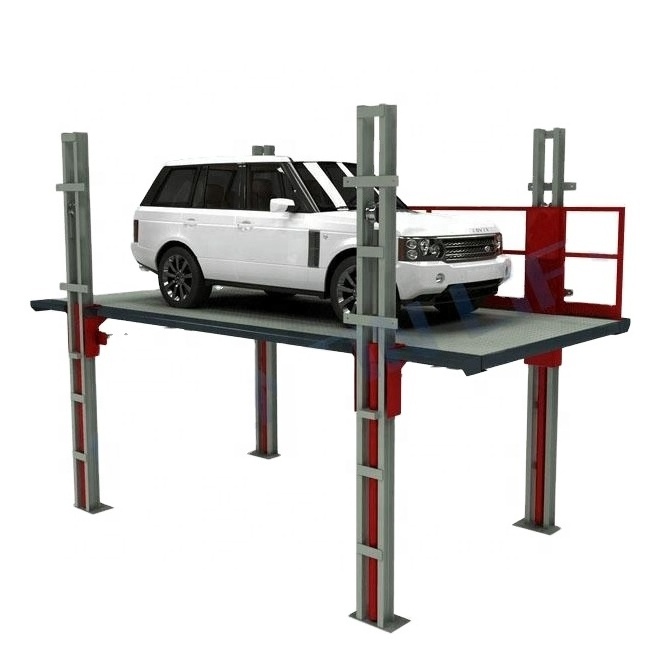 Hydraulic rail-type car lifter with CE approved