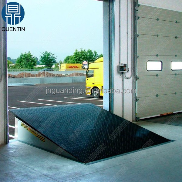 High Quality Stationary Hydraulic Container Loading Ramp Adjustable Yard Dock Leveler For Warehouse Price