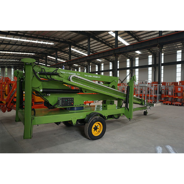 Truck mounted small boom lifts towable cherry picker for sale