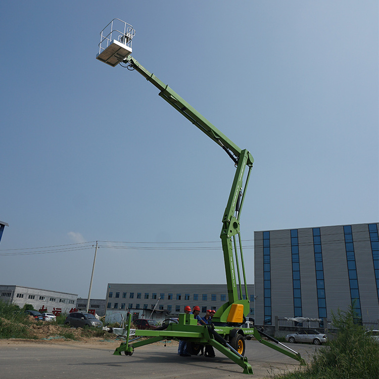 Truck mounted small boom lifts towable cherry picker for sale