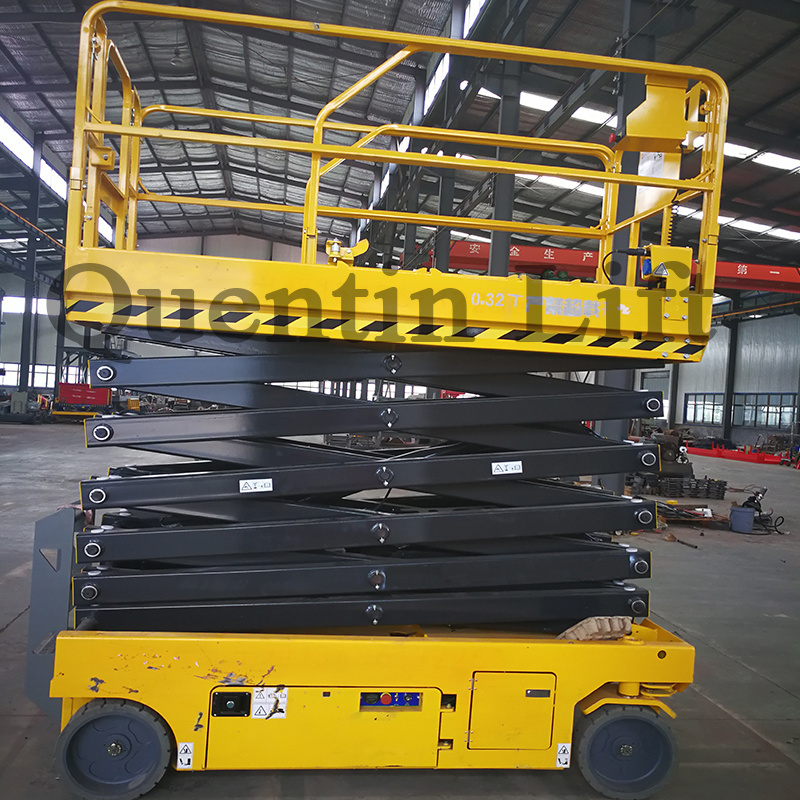 5-10m Small Portable Aerial Manlift Construction Maintenance Lifter Electric Mini Hydraulic Scissor Lift