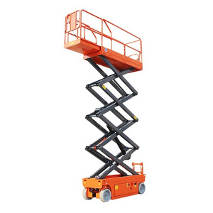 6m 8m 10m 12m 14m 18m 300Kg 1T 2T capacity Electric Steel mobile Small scissor lift manlift mobile Aerial Working platform