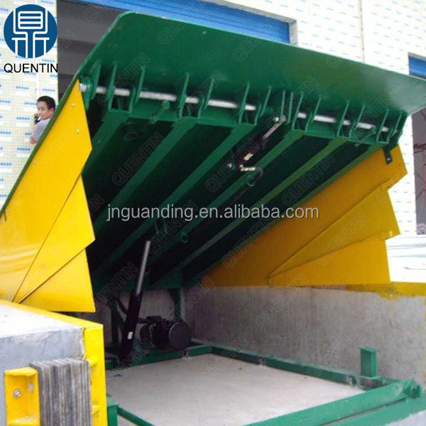 High Quality Stationary Hydraulic Container Loading Ramp Adjustable Yard Dock Leveler For Warehouse Price