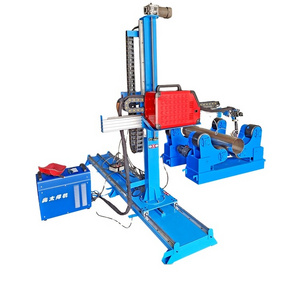 Longitudinal seam and circular seam welding machine/auto welding manipulator