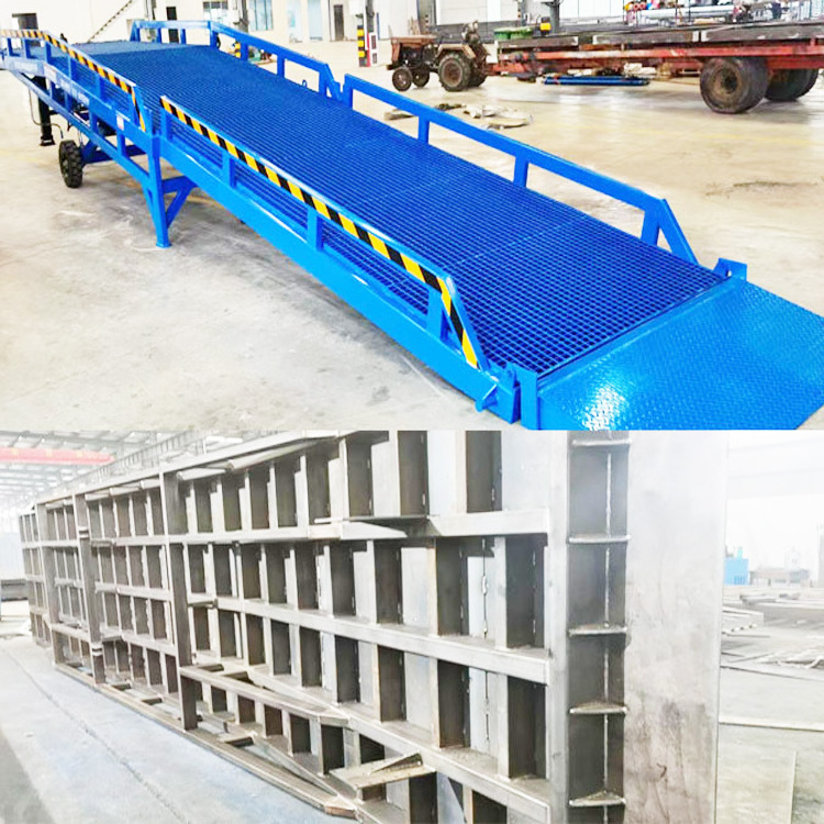 CEMobile boarding bridge forklift loading ramp container loading and unloading lifting platform storage dock leveler