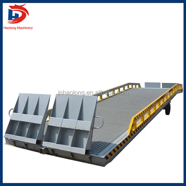 Made in ChinaHigh Efficiency Portable Container Ramp Slope Lift Forklift Dock Ramp Loading Dock Leveler