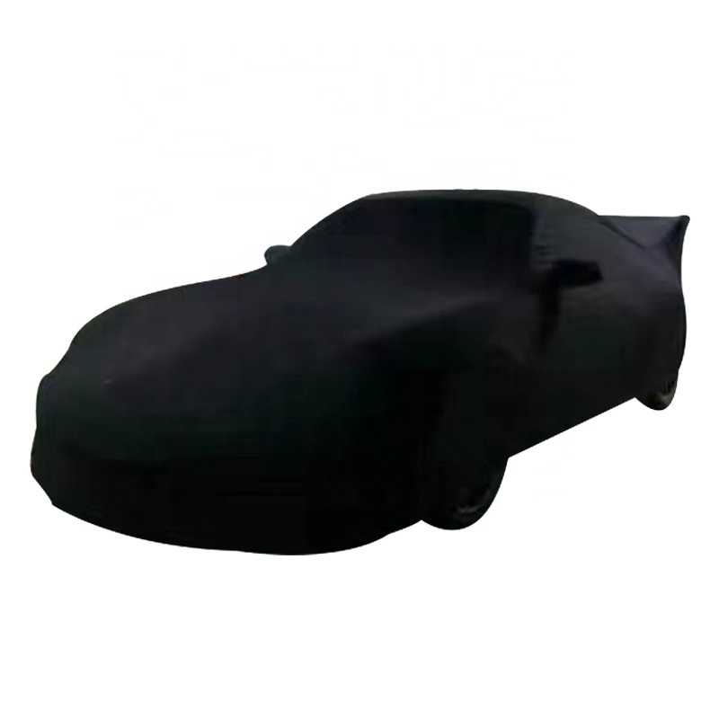 Custom retractable universal car cover super soft stretch car cover for indoor dustproof