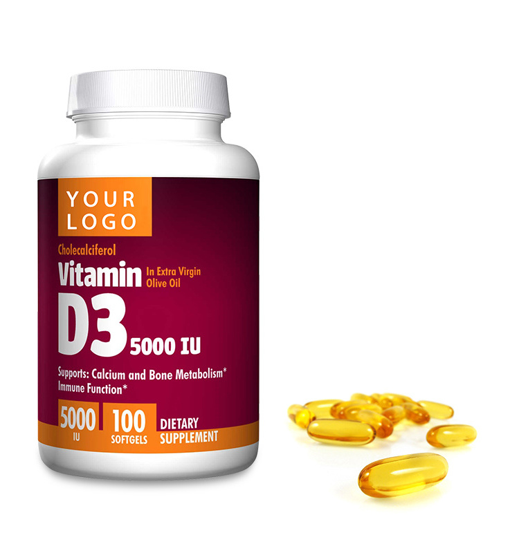 Health Care Vitamin Softgel Supplements Vitamin D3 Softgel 1000mcg Vitamin B12 Softgel