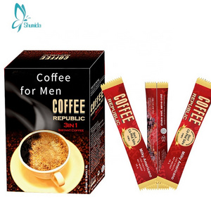 Natural men energy booster coffee maca instant coffee for man