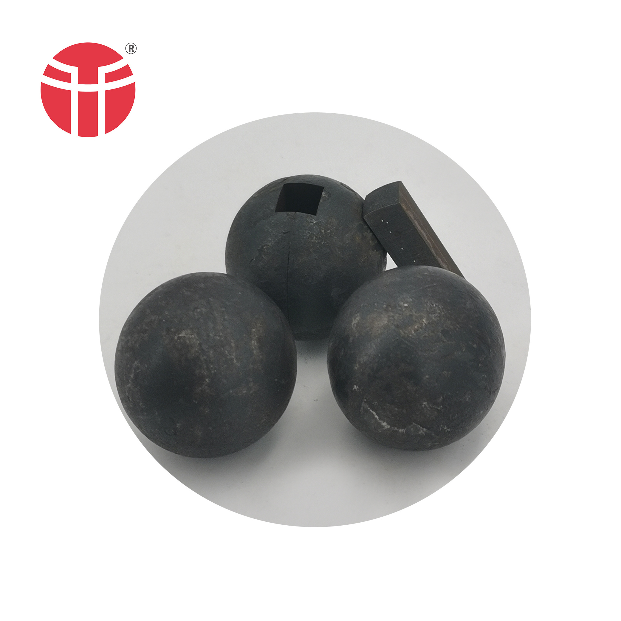 20-150mm high hardness low crushing rate forging grinding steel ball chrome alloy casting  ball for ball mill