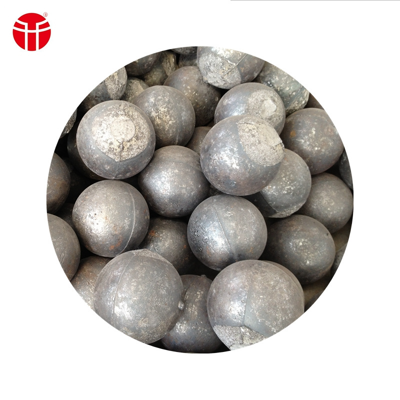 high hardess Chrome Casted low price ball mill grinding steel ball for iron mine