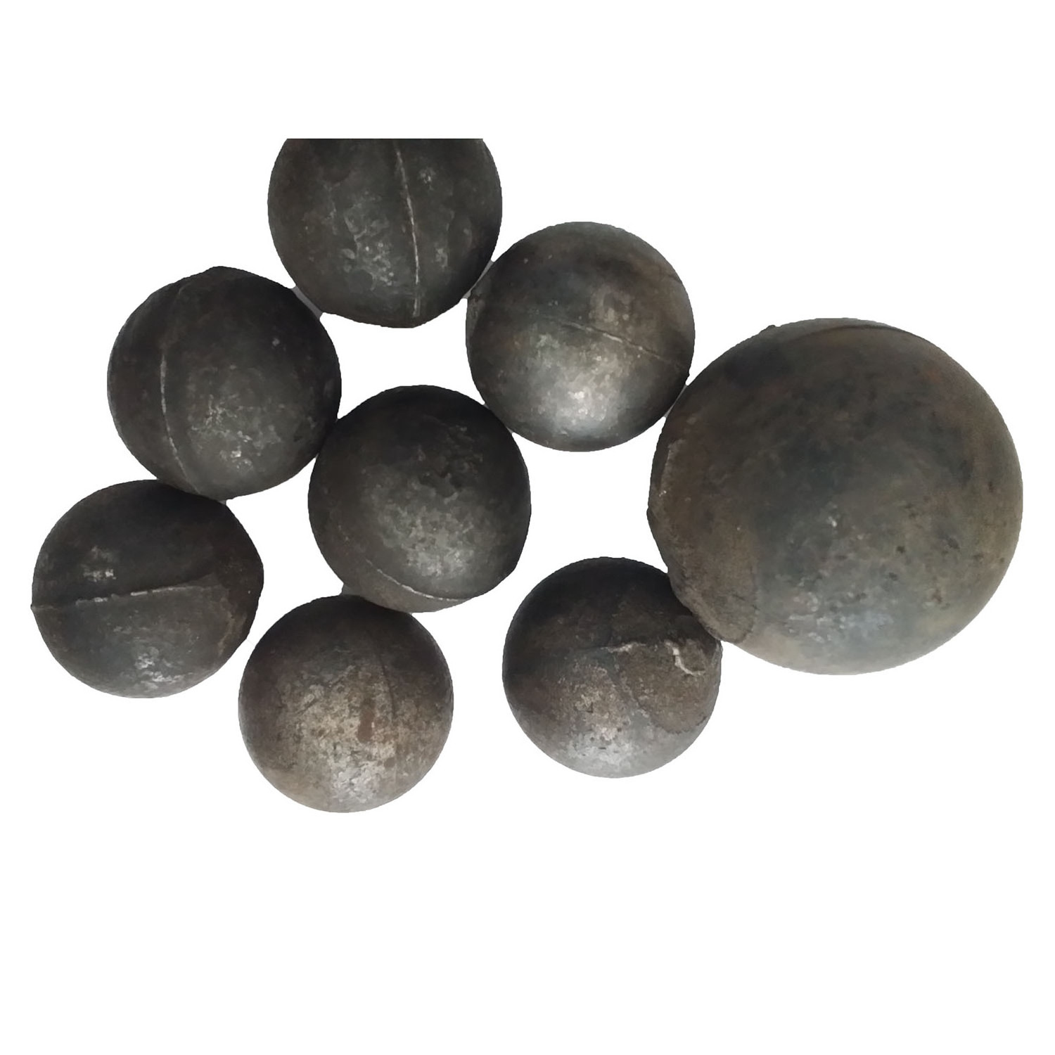 High chrome Cast grinding balls high hardness grinding media steel ball for ball mill