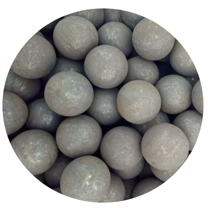 20-150mm high hardness low crushing rate forging grinding steel ball chrome alloy casting  ball for ball mill