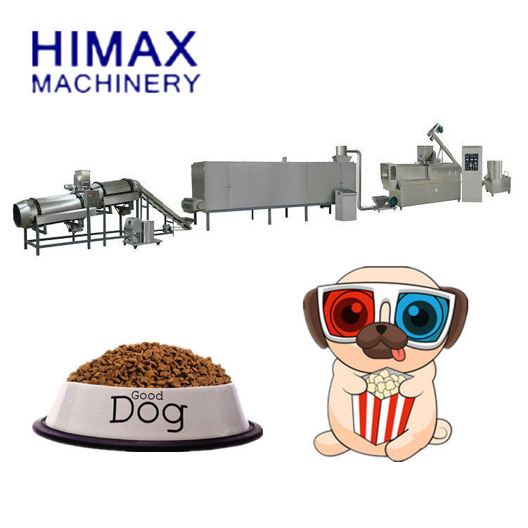 1000kg Per Hour Automatic Dry Kibble Dog Pet Food Making Machine Pet Food Processing Machines Manufacturing Plant