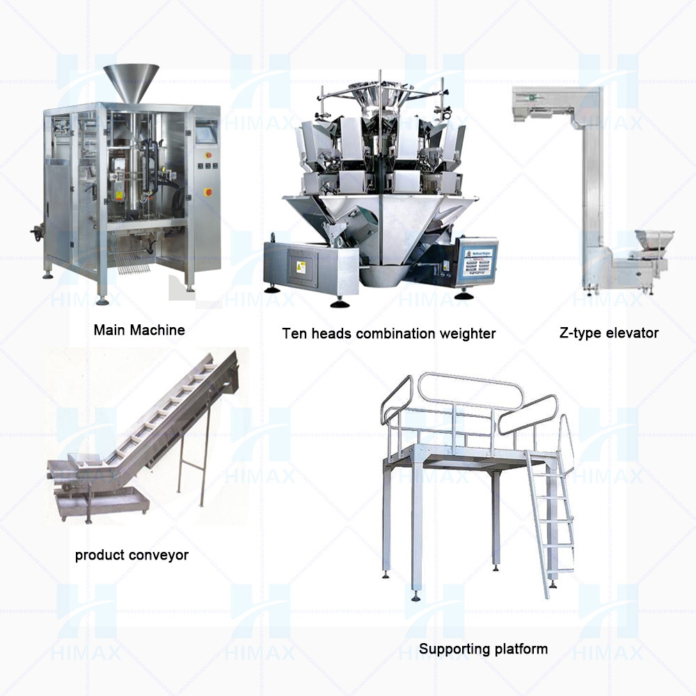 Automatic horizontal pet food form fill seal packing machine horizontal packaging machines  packing machines