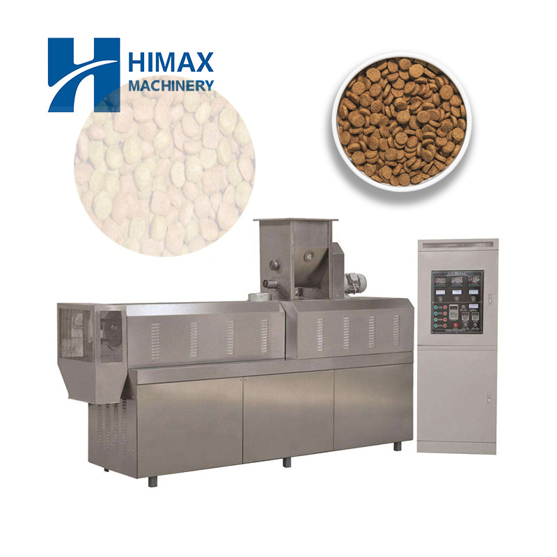 Full automatic dry dog pet food making machine pet food production line pet feed equipment