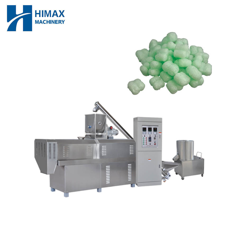 High quality biodegradable starch foam filling loose fill packing peanuts making machine