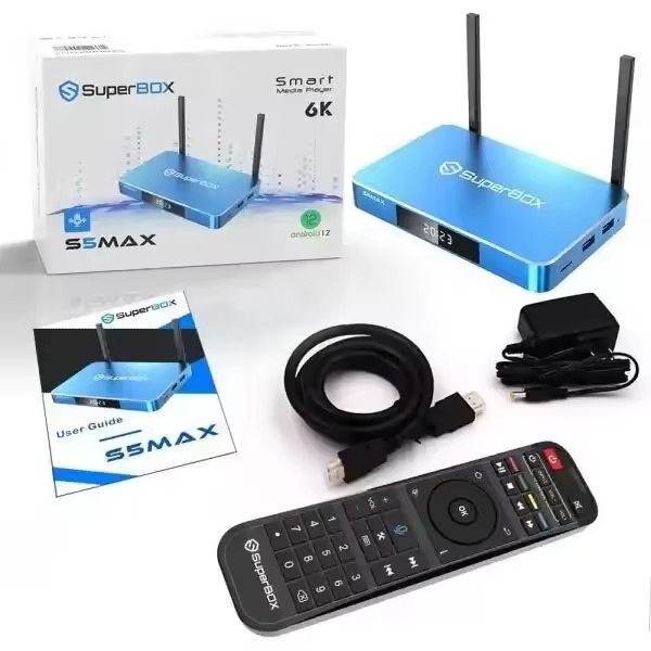 Stream box TV 2024 vSee Box V2pro V1 Max Elite S4 S5 V3 w/ Bluetooth Voice Remote 32G Wi-Fi 6