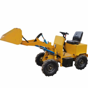 Hongrun Pure electric Multi-functional small loader Construction of agricultural engineering small Shovel forklift truck