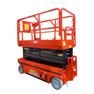 Scissor Type Lifter Mobile Aerial Working Platform Electric Scissor Lift Platform Mini Scissor Lift