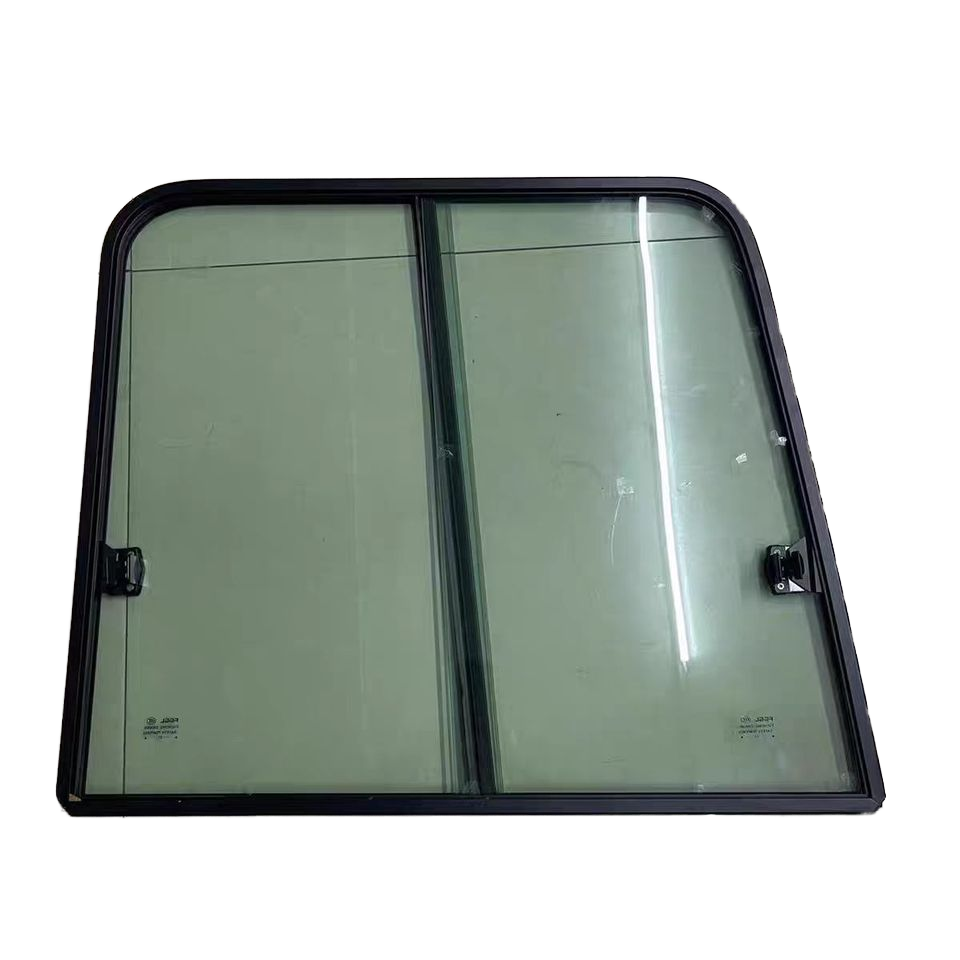 Factory direct Aluminum Sliding Window 4mm Glass Sliding Window Excavator Spare Parts