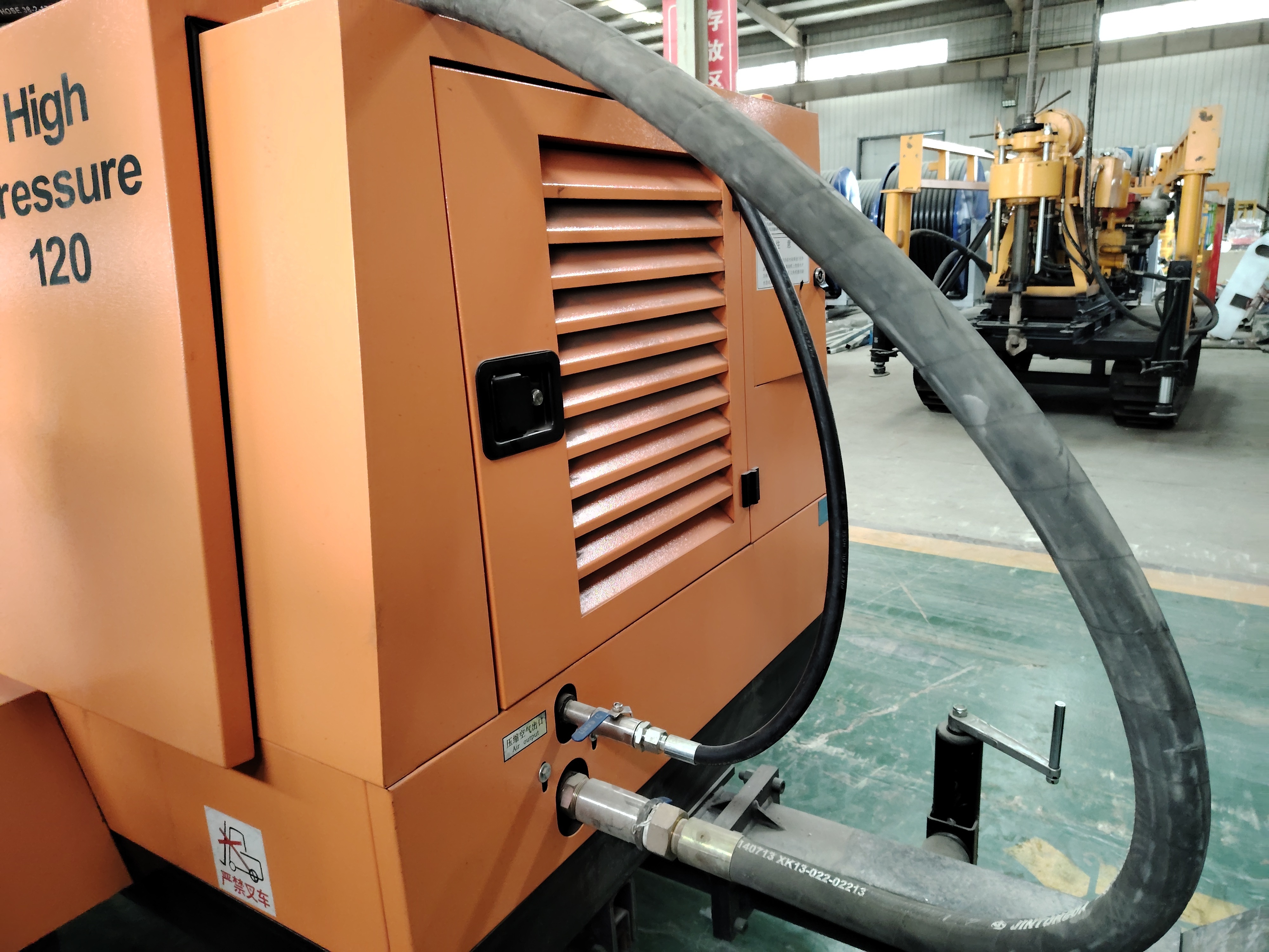 15kw 16bar Laser Cutting Used Screw Air Compressor With Air Dryer And Tank