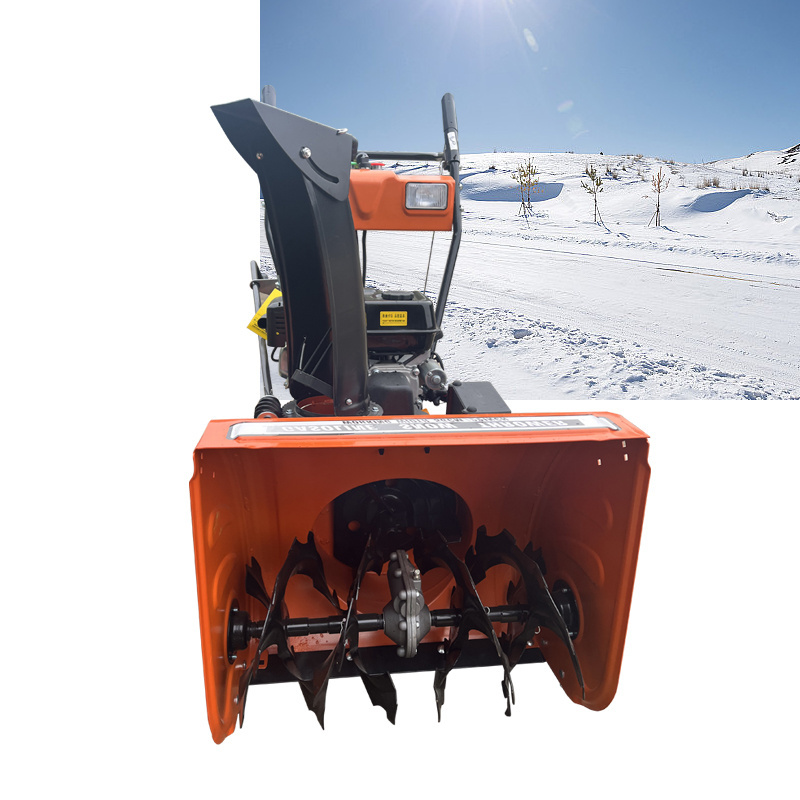 13hp Dual Wheel Belt Friction Disc Drive Snow Blower 15hp Snow Blower with a Snow Shovel Width of 102cm