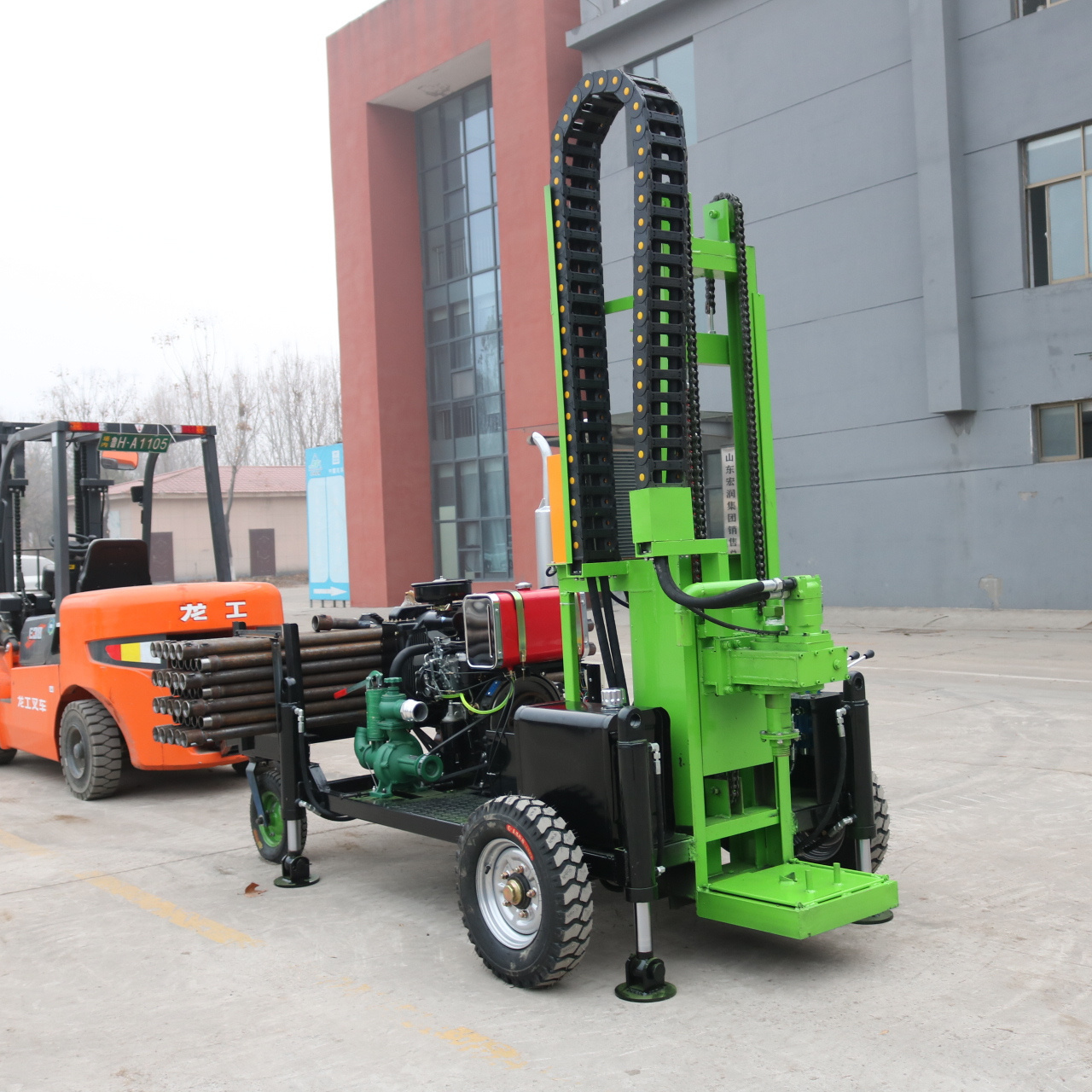 Hydraulic Small Portable Water Well Drilling Rig Well Drilling Water Drilling Rigs Machine For Sale