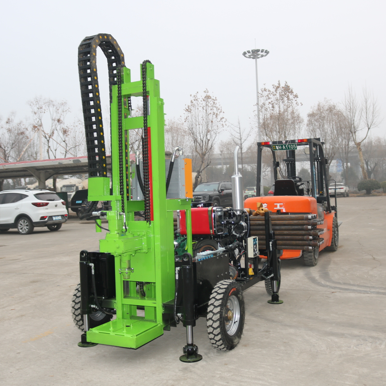 Hydraulic Small Portable Water Well Drilling Rig Well Drilling Water Drilling Rigs Machine For Sale